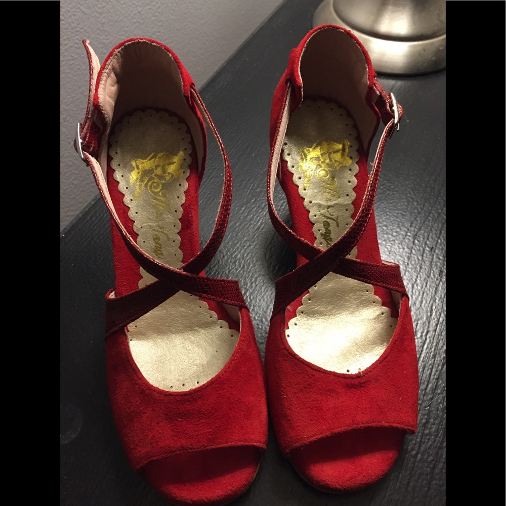 Mr Tango dance shoes Argentine size 5c heels